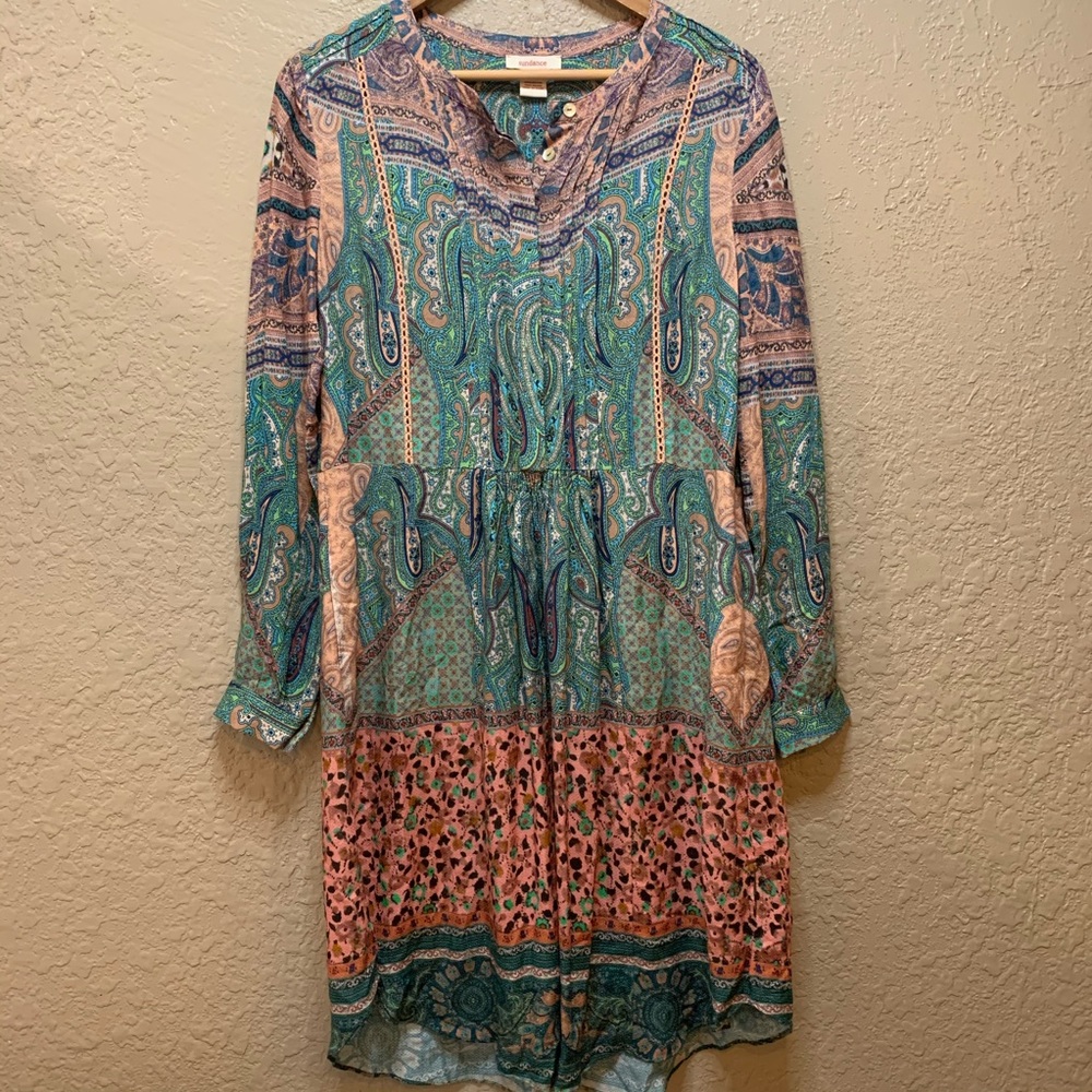 Sundance Boho Paisley Dress